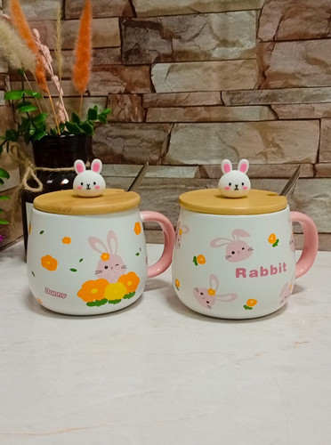 ماگ فانتزی وارداتی خرگوش کد ۱۱۲۰۰