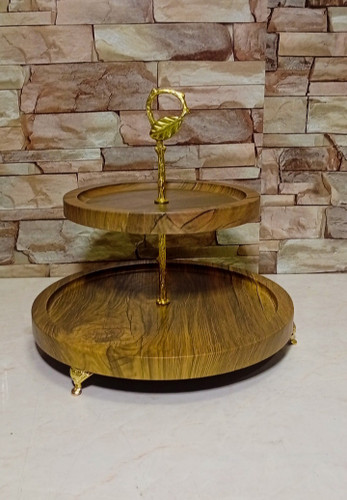 شیرینی خوری دوطبقه پایه دار وکیوم